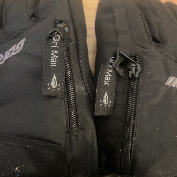 GORDINI Ultra DriMax Gauntlet Mens Medium Vented Gloves Black Wrist Cord 2G3033 - Picture 5 of 7